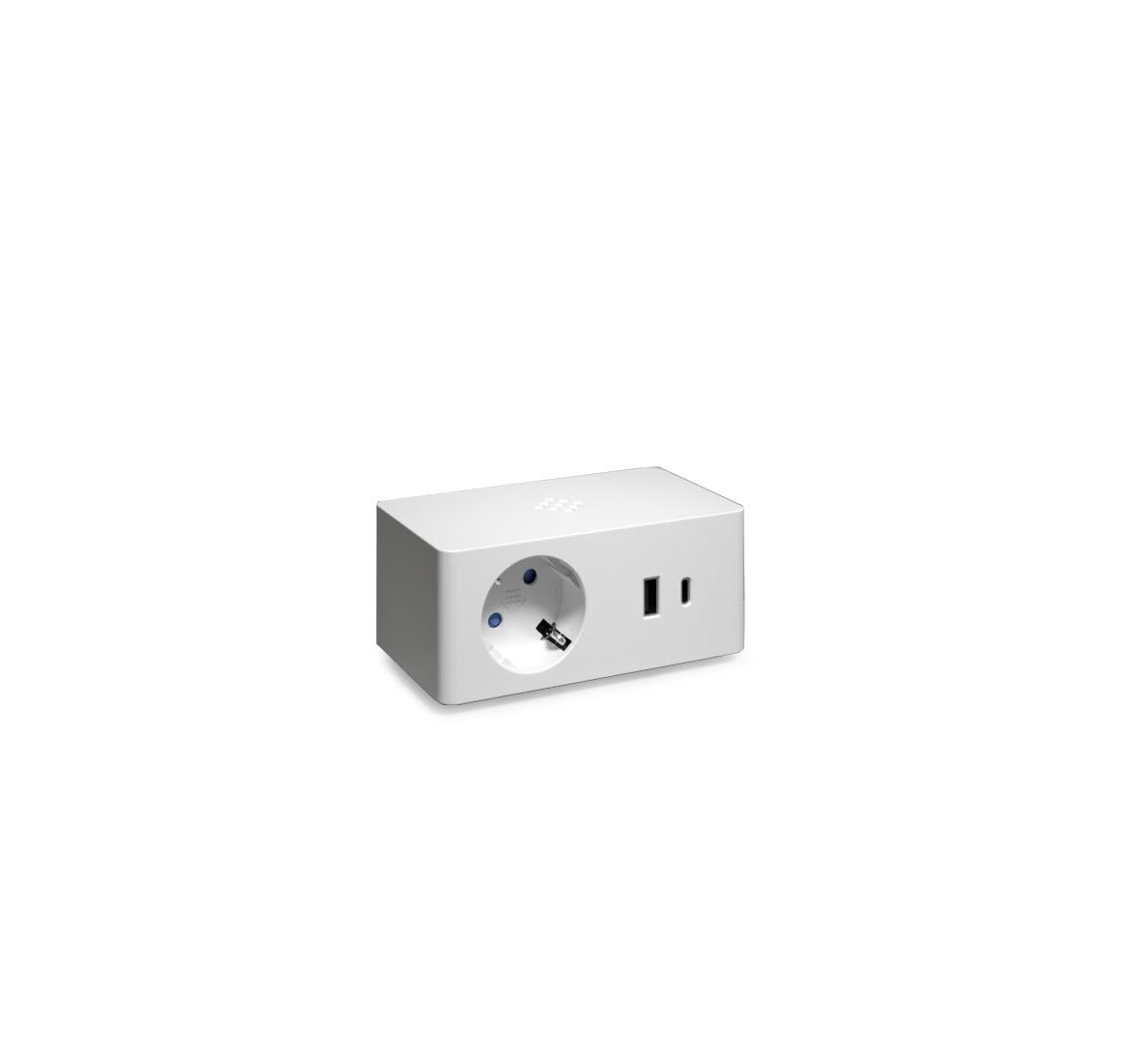 Электрический блок VERSA Q 2SH+USBA+USBC+WIRELESS БЕЛЫЙ