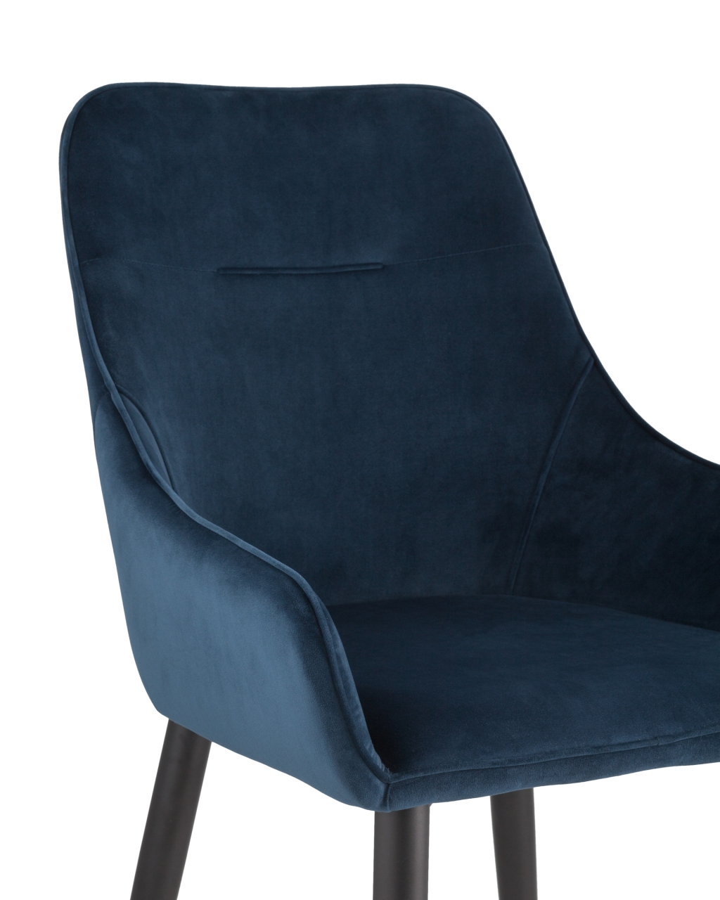 Стул Диана велюр Сине-зеленый