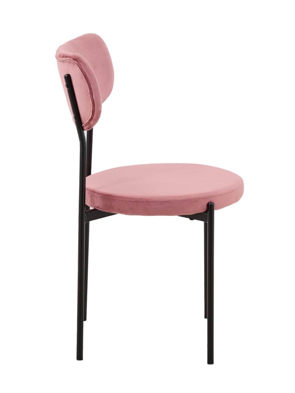 Стул Барбара NEW велюр Пыльно-розовый