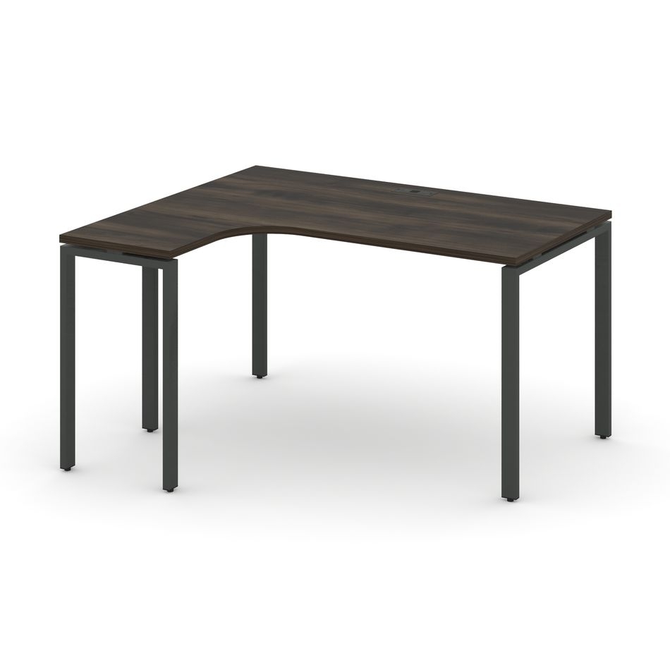 Стол эргономичный левый CONCEPT CN.OSA-002(L) Дуб Мали Антрацит