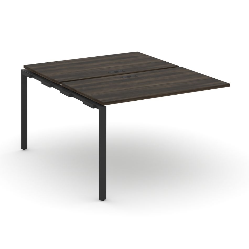 Двойной наборный элемент рабочей станции CONCEPT CN.DNRS-002 Дуб Мали Черный