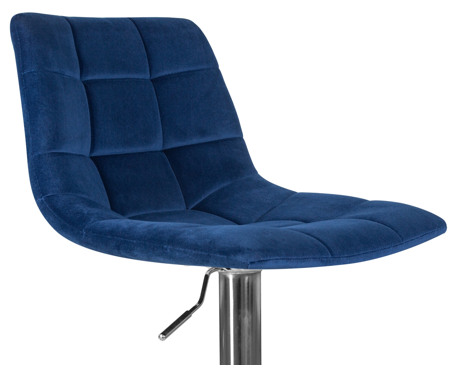 Стул барный DOBRIN TAILOR Синий велюр MJ9-117