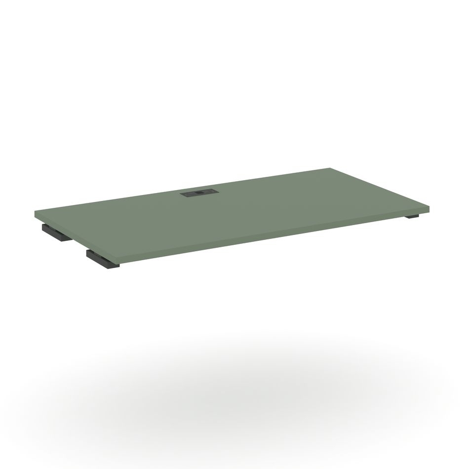 Стол-приставка к двум опорным тумбам/шкафам CONCEPT CN.OSPR-005 Кобо Антрацит