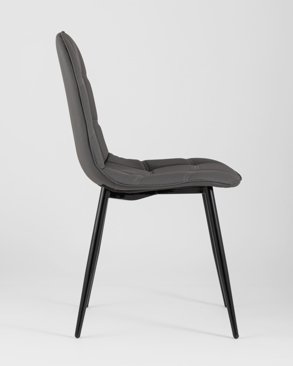 Стул Тейлор экокожа Тёмно-серый