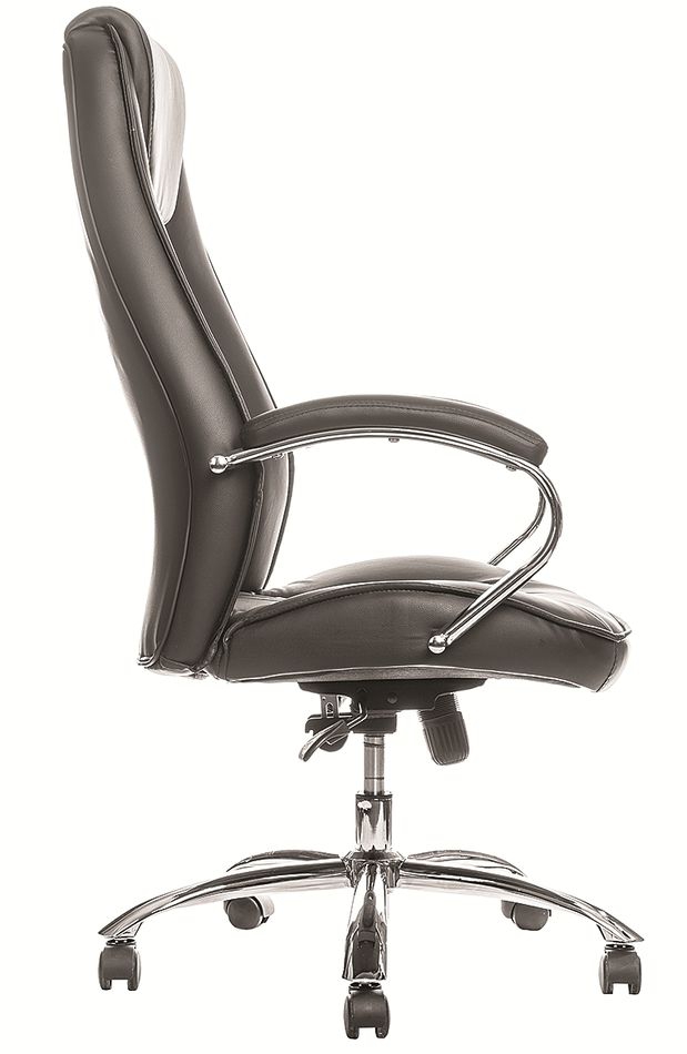 Кресло для руководителя Everprof Long TM Экокожа Черный