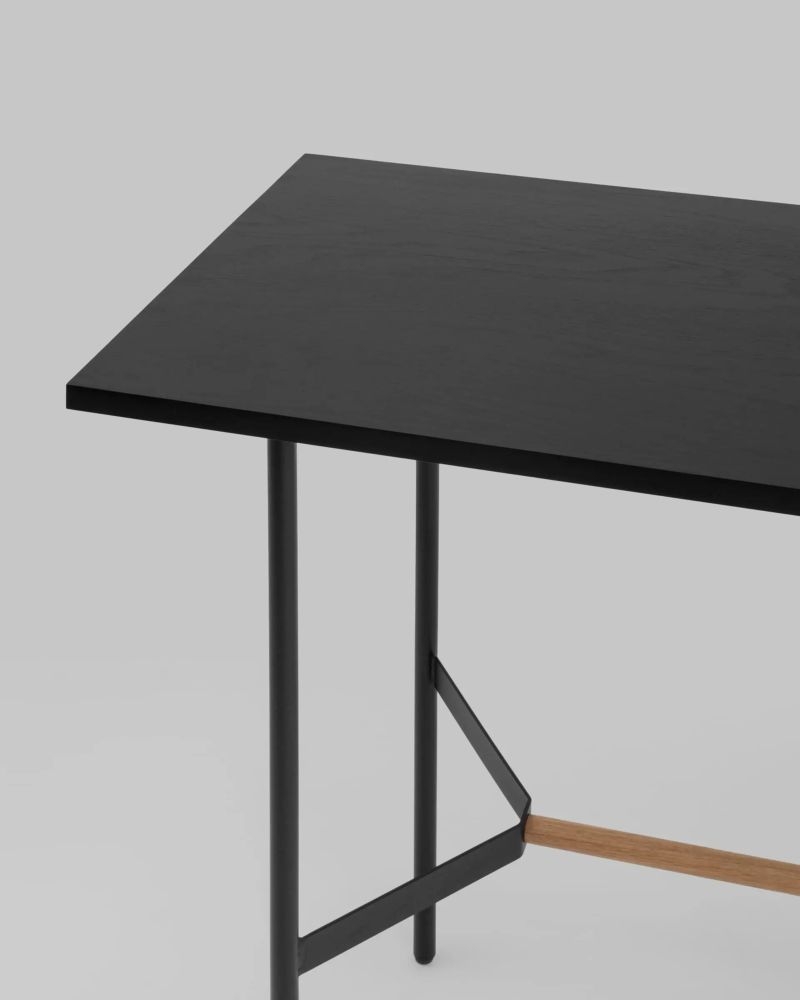 Стол барный Knobb 120*60 Черный