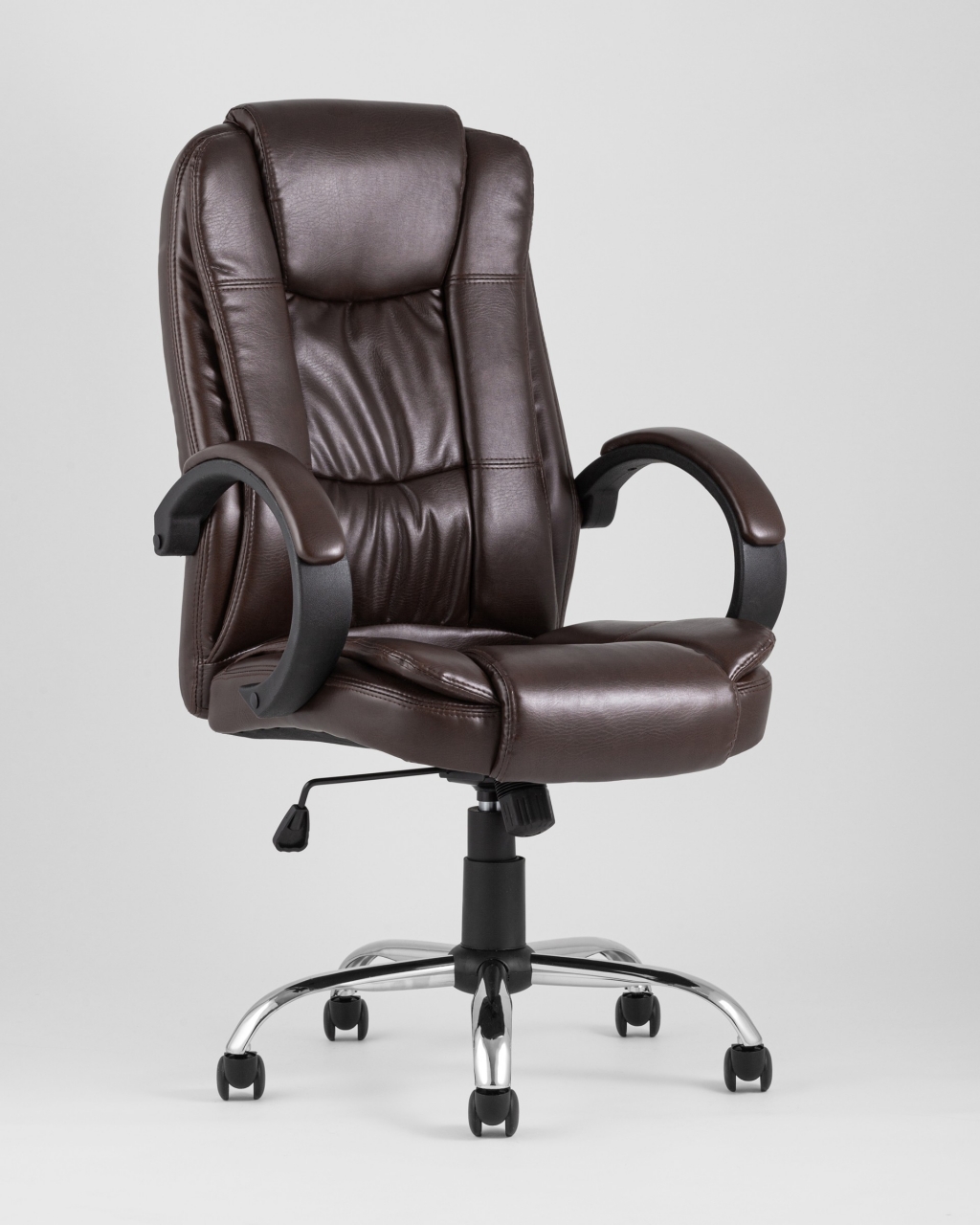 Кресло руководителя TopChairs Atlant Коричневое
