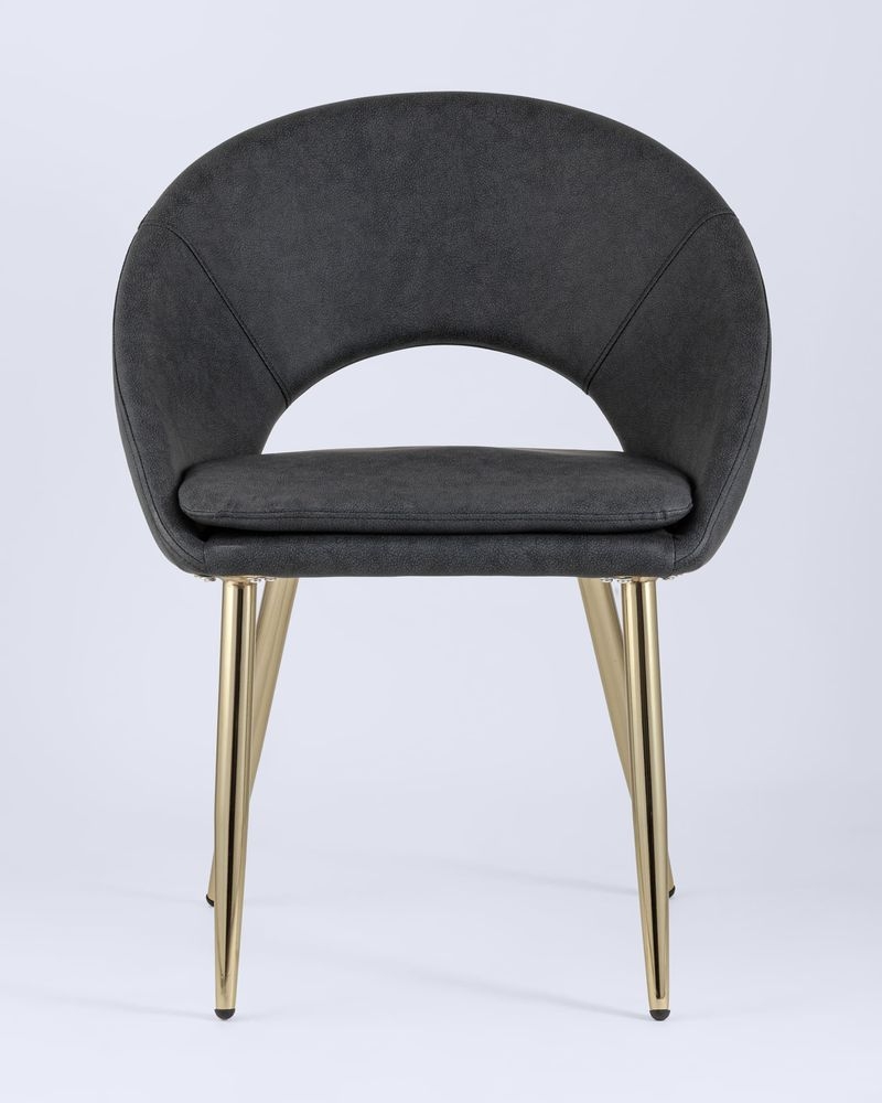 Стул Кензи экокожа  Серый