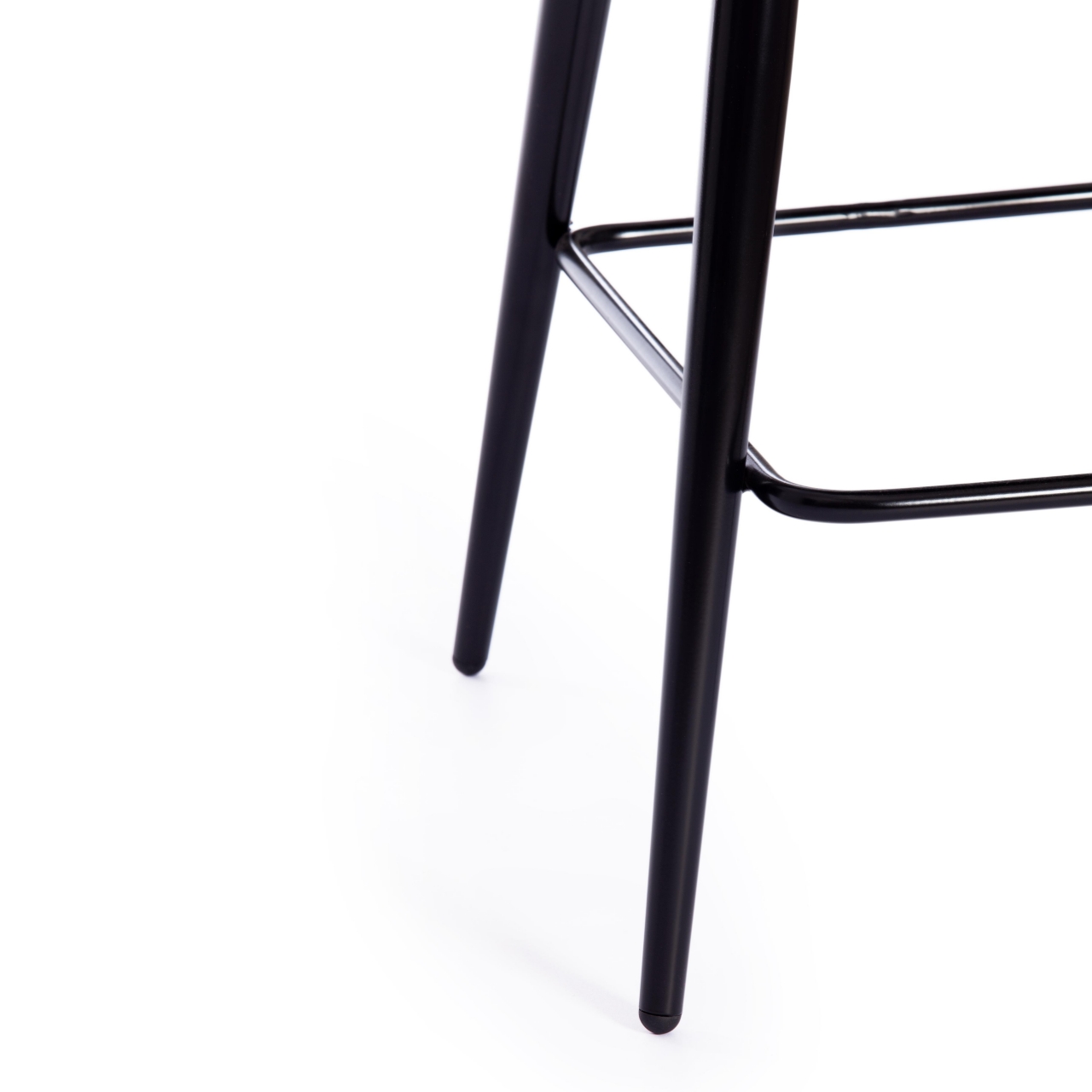 Стул полубарный CHILLY (mod. 7095пб ) ткань/металл, 53x44x94 см, высота до сиденья 66 см, коричневый barkhat 12/черный