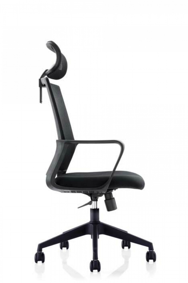 Кресло офисное ПРАКТИК LB Черная сетка