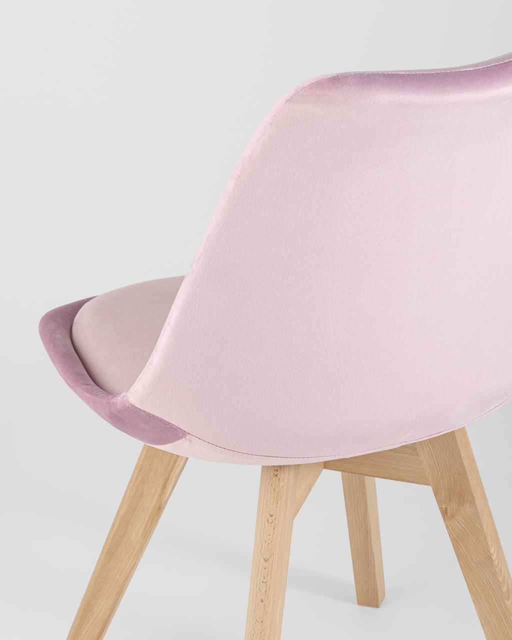 Стул обеденный FRANKFURT велюр Розовый
