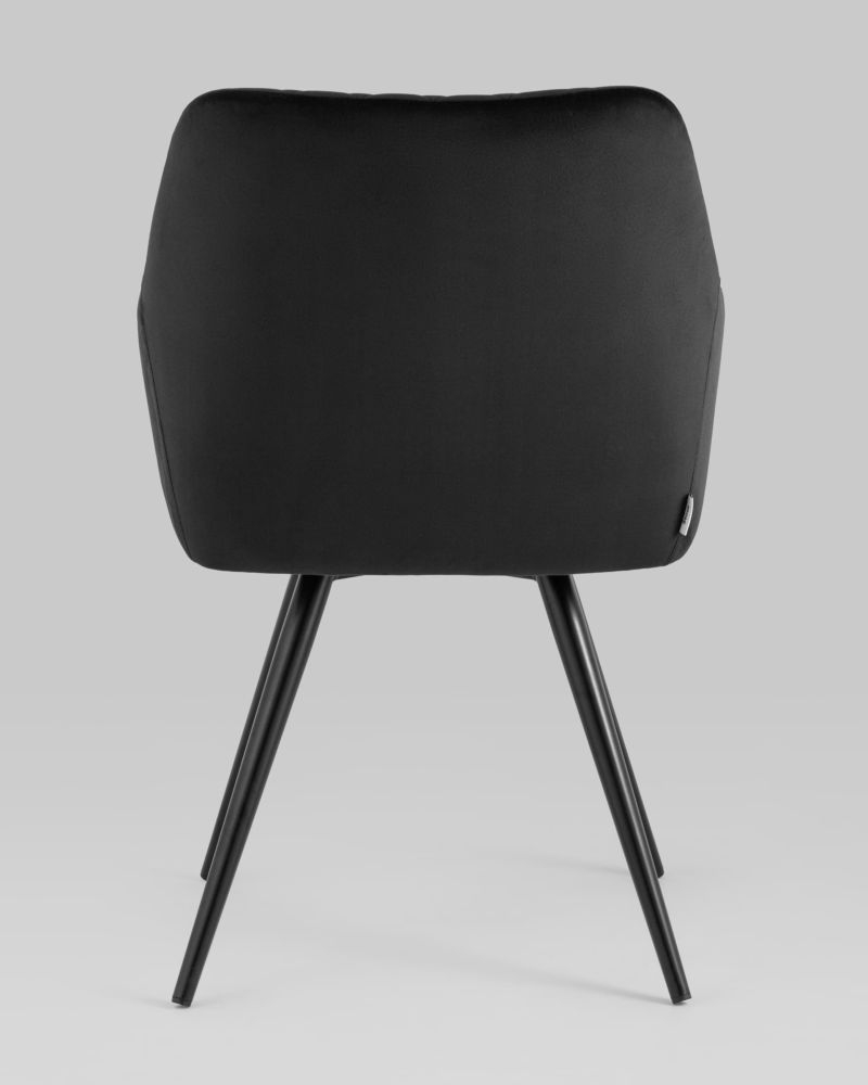 Стул вращающийся Дастин велюр Черный