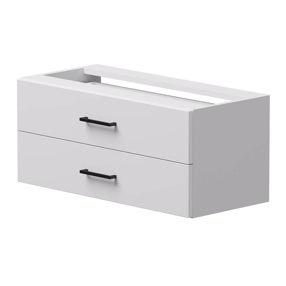 Модуль с ящиками для стеллажа металлического (комплект элементов стеллажа) Everprof EVO 254Н012 Белый Черный