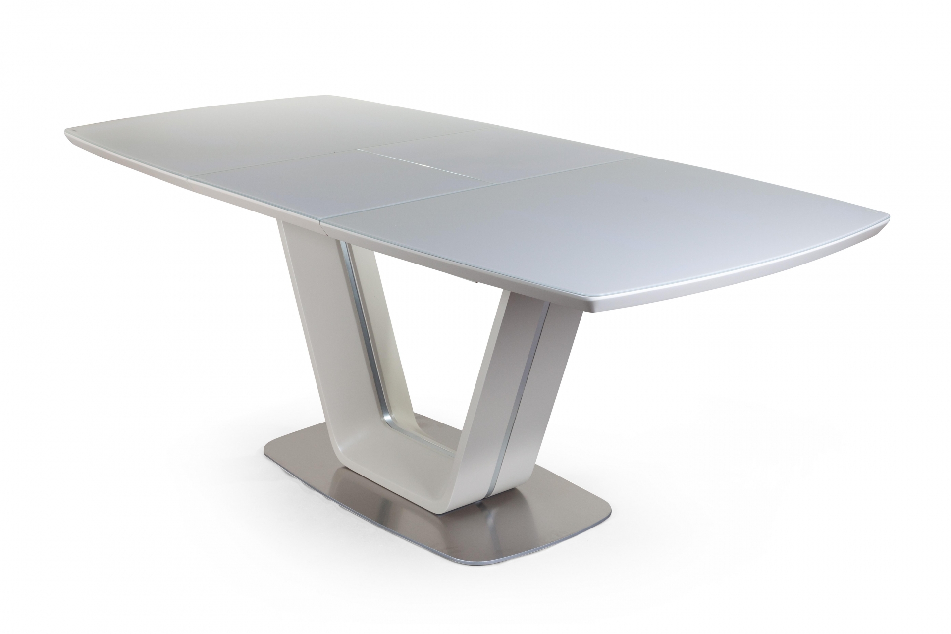 Стол раскладной Monroe (150+50 см) Серый кварц