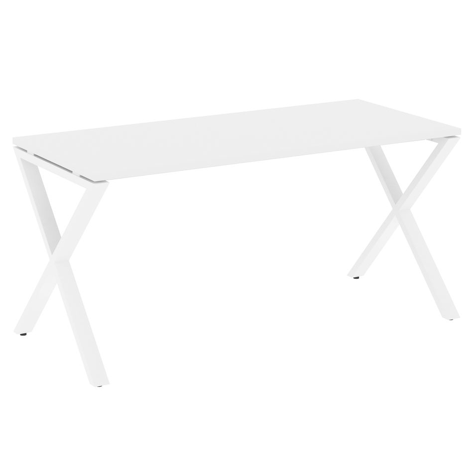Стол рабочий LOFT VR.L-SRX-4.7 Металл белый Белый Бриллиант