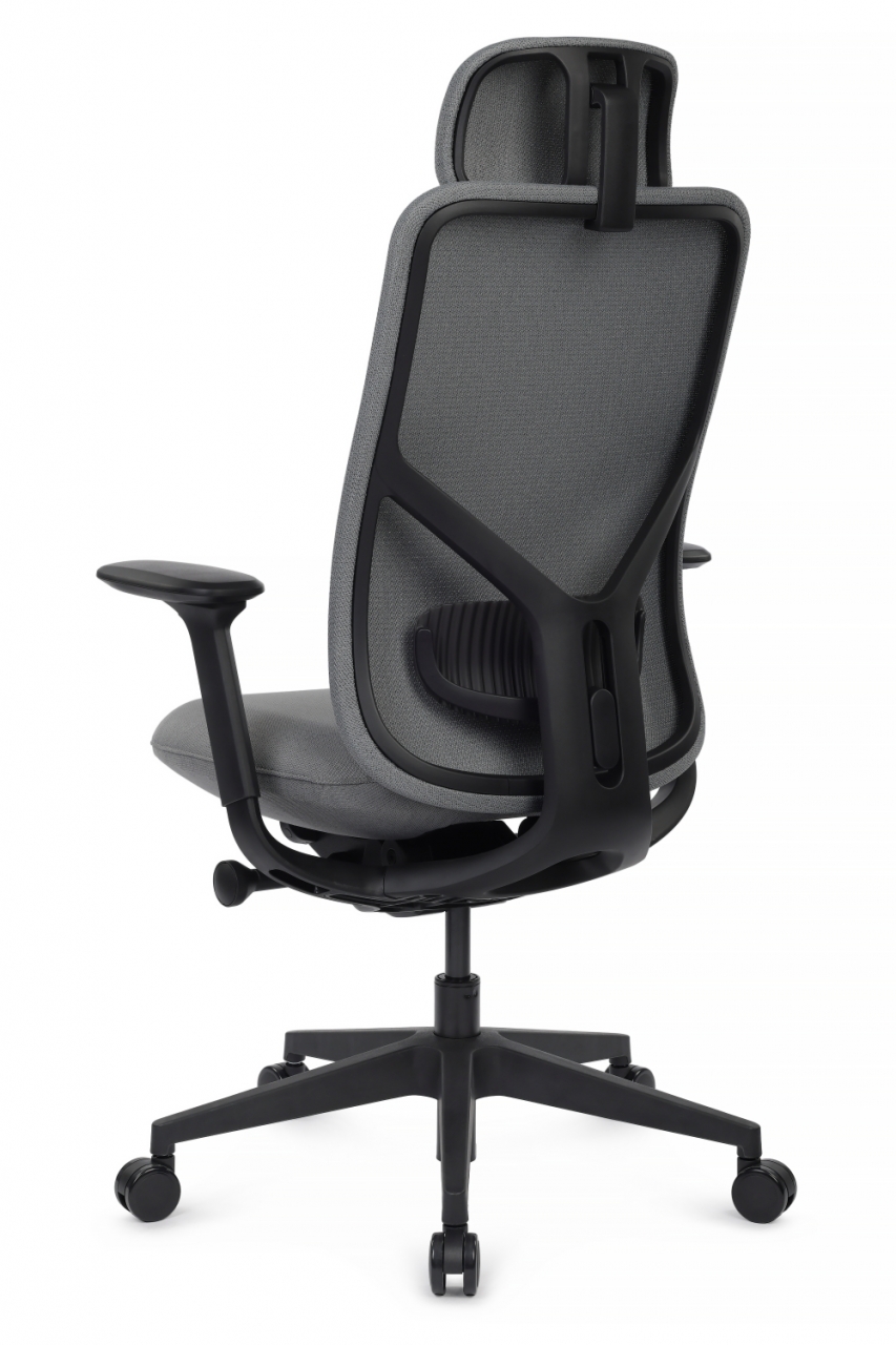 Кресло Antler EAN-001A Черный пластик/Серый