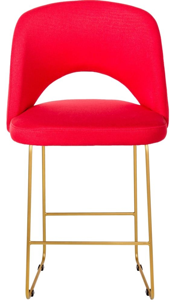 Стул барный Lars (Б) Красн/ЛинкЗолот