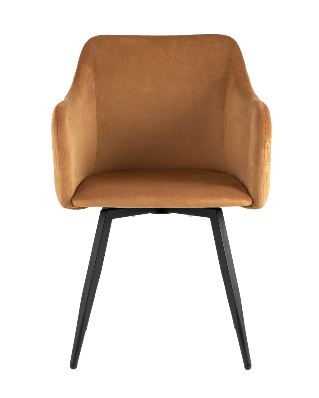 Комплект из двух стульев Ника вращающийся велюр терракотовый 2 шт.