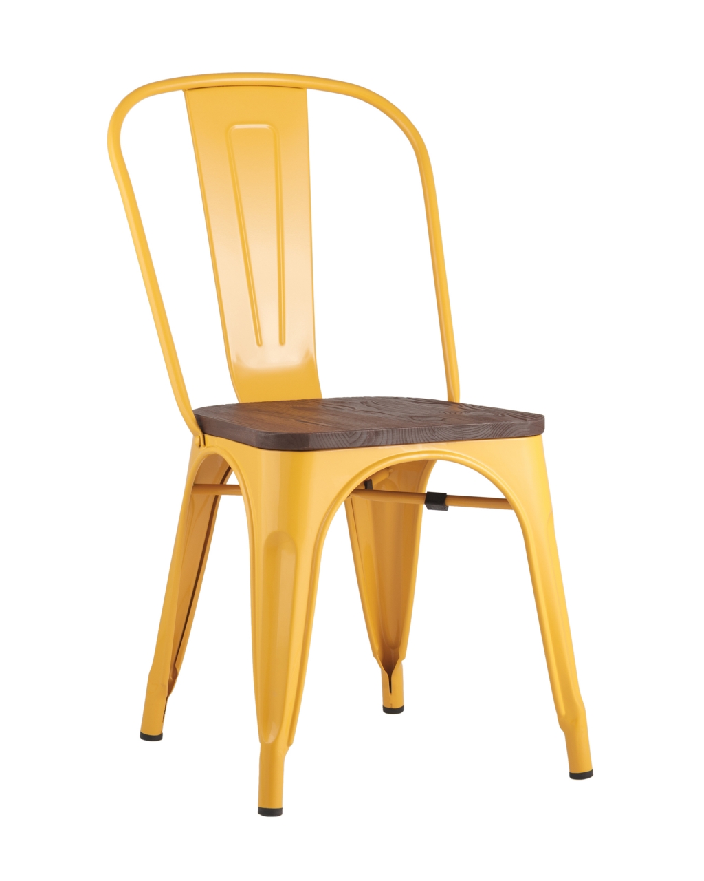 Стул Tolix Wood 850 Желтый