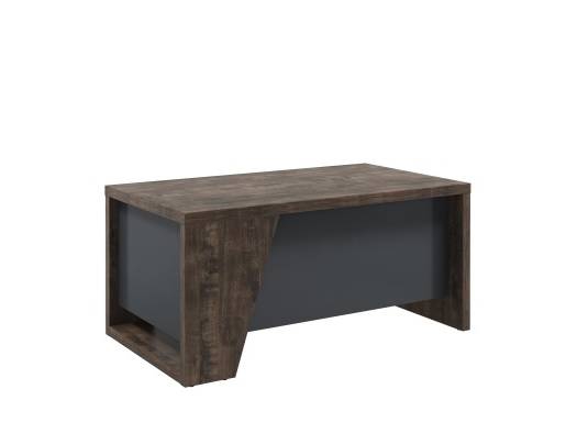 Стол руководителя прямой Торстон Т-116Л Дуб Бунратти Антрацит