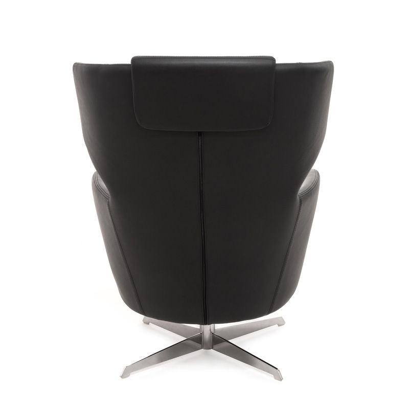 Кресло Recliner VENTO High R7 Dakota black Черное