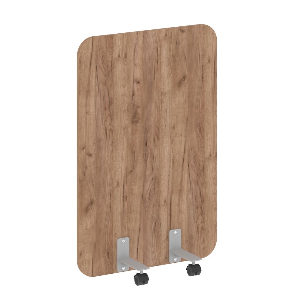 Перегородка на металлических опорах, на роликах R-line  DP.R-80-120 Дуб Табак