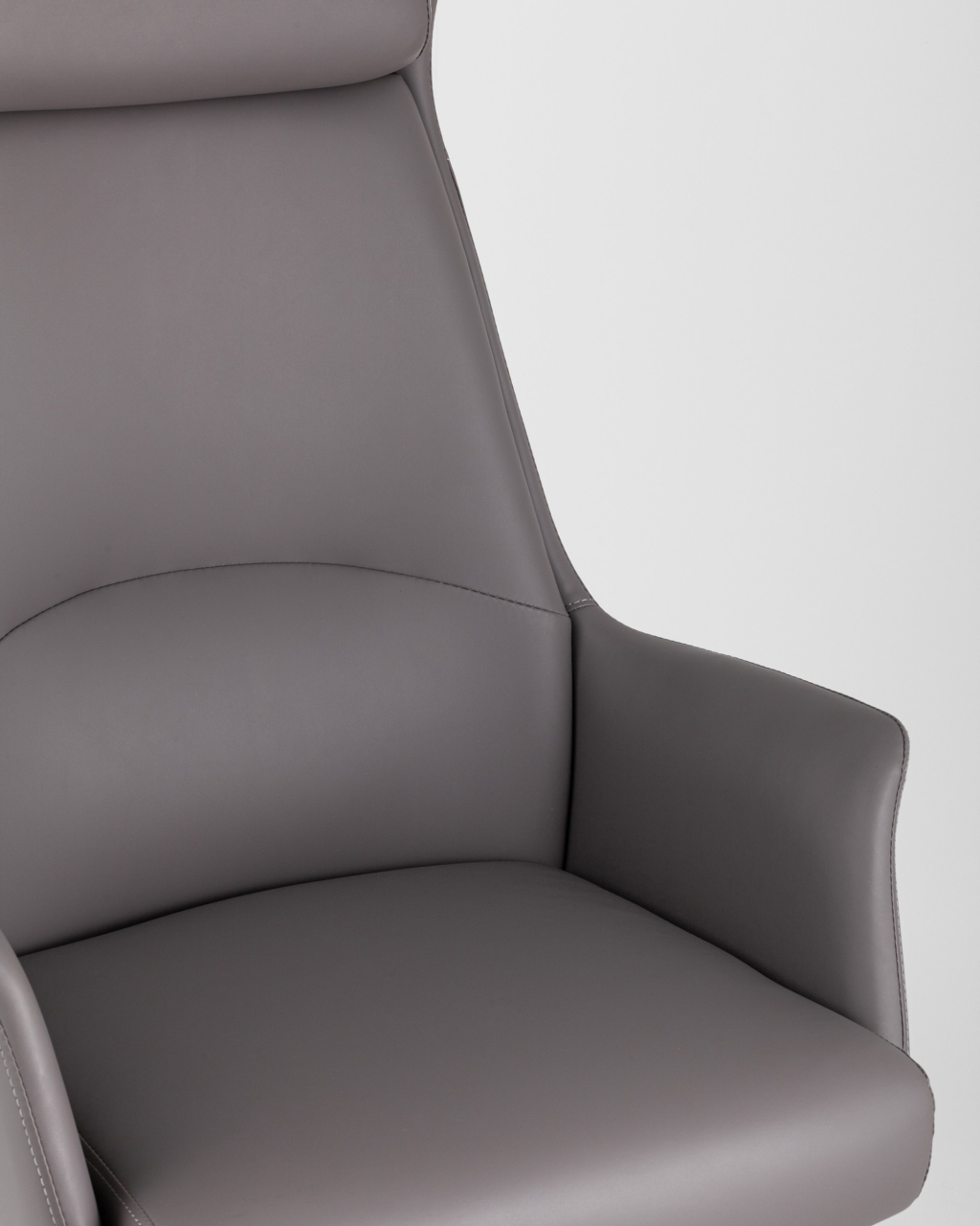 Кресло руководителя TopChairs Viking Серое
