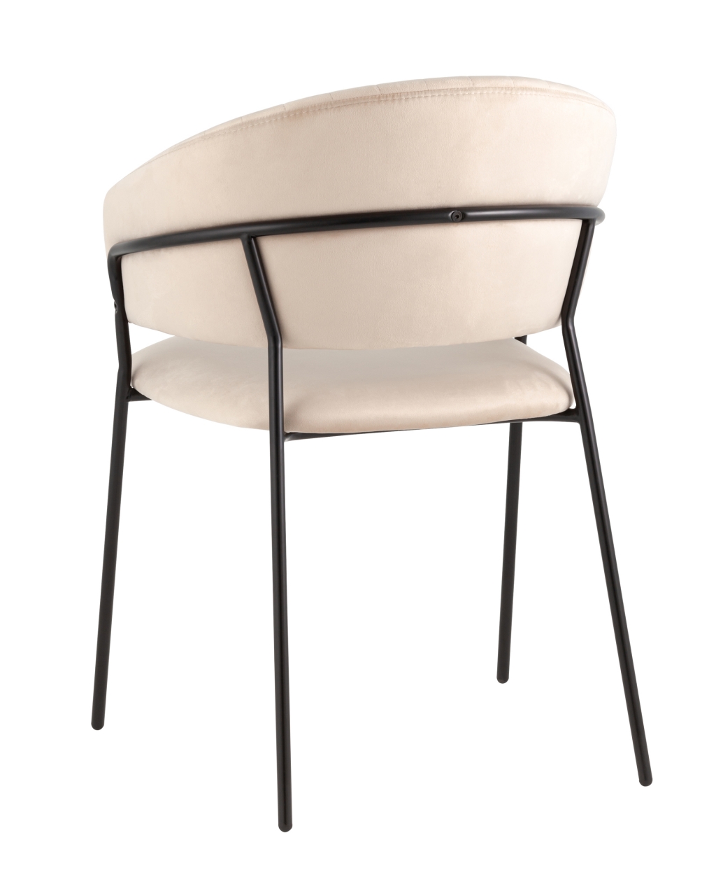 Стул Бруно велюр Кремовый