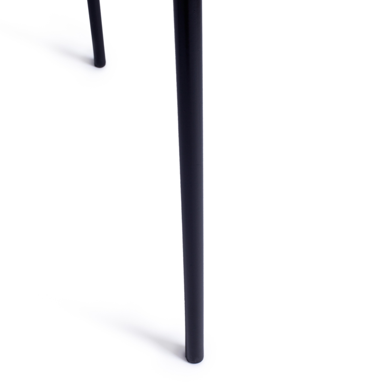 Стул Jacobsen SOFT (mod DC 103) / 1 шт. в упаковке металл/флок, 59x45.5x84.5, черный