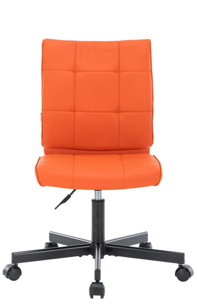 Кресло для персонала Everprof EP-300 Экокожа Оранжевый