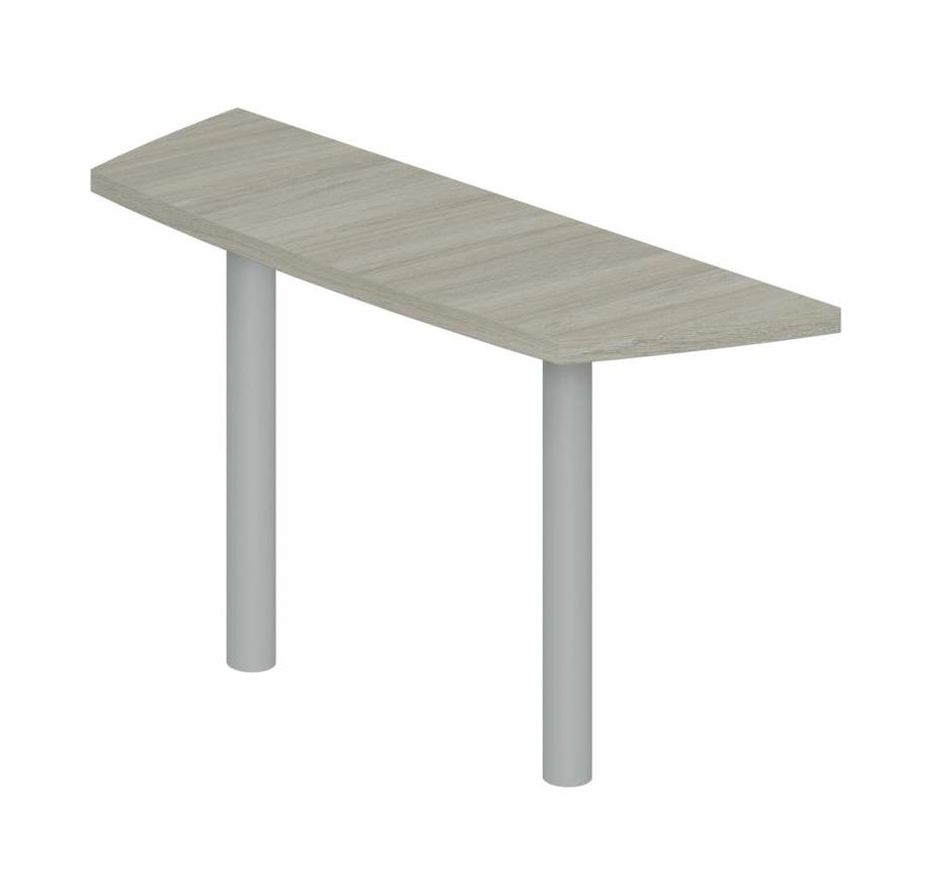 Приставка боковая большая на 2 опорах Wing WN.103.OL Дуб светлый