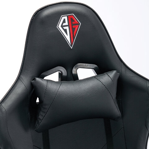 Кресло компьютерное BRABIX Dexter GM-135 подножка Черное