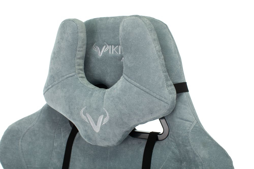 Геймерское кресло Бюрократ VIKING KNIGHT LT28 Серо-голубой