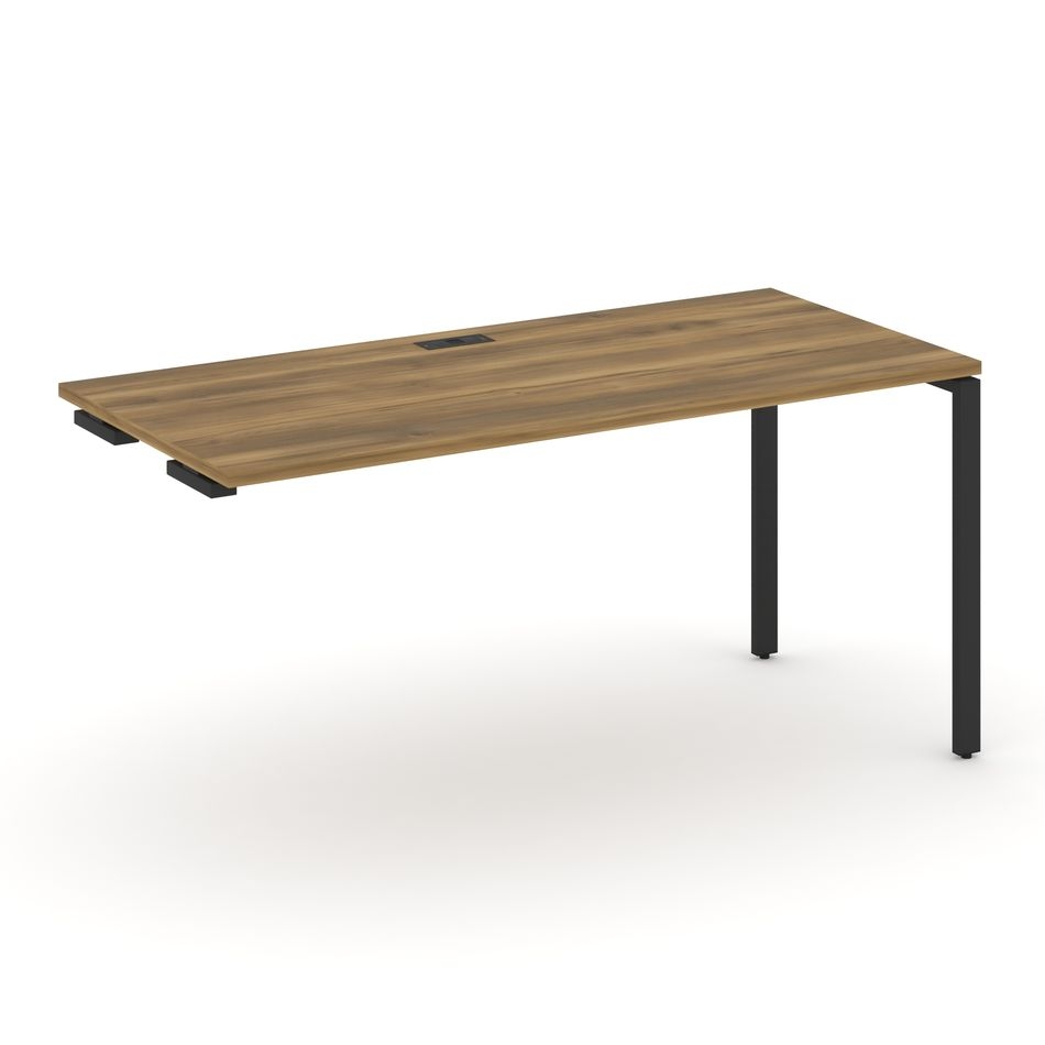 Стол приставка к опорным тумбам/шкафам CONCEPT CN.OSPR-004 Сандал Янтарный Черный