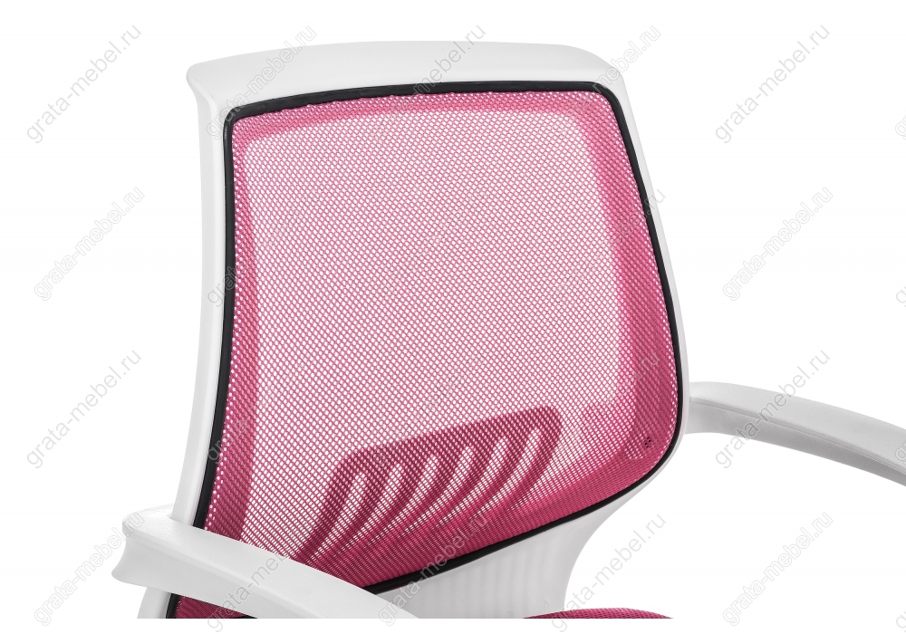 Компьютерное кресло Ergoplus белое / розовое