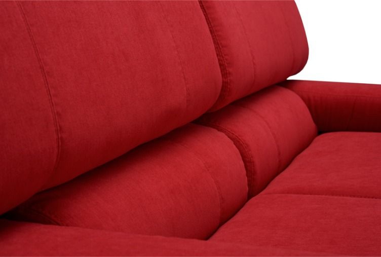 Диван трехместный Манхэттен 3 Красный (ткань)