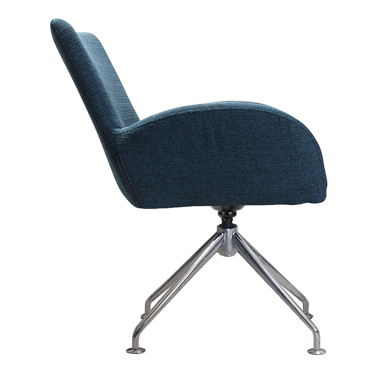 Кресло Henrik Spider CR Сканди Блю Арт