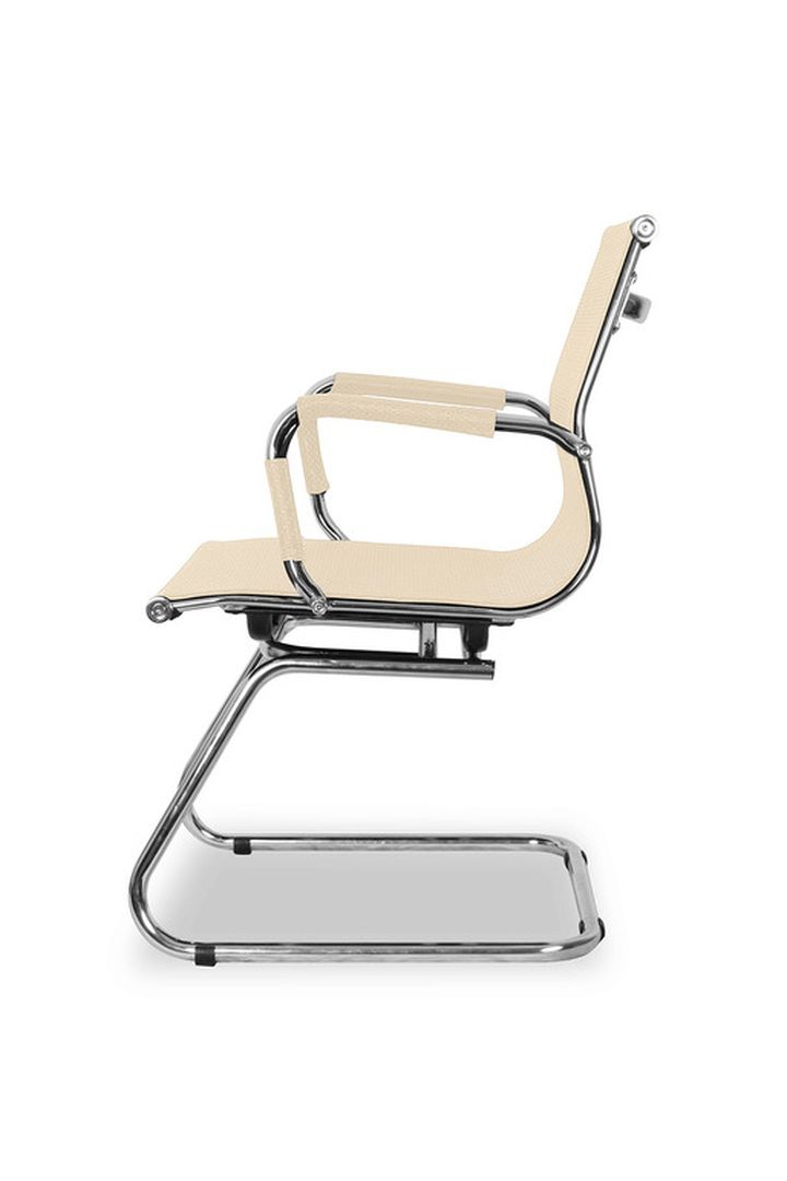 Кресло для посетителей CLG-619 MXH-C Beige
