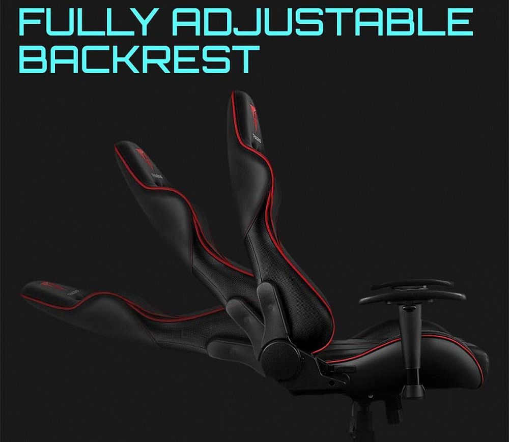 Геймерское кресло ThunderX3 RC3-BR AIR HEX Black Cyan