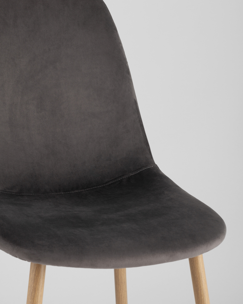 Стул Валенсия бархат Угольный