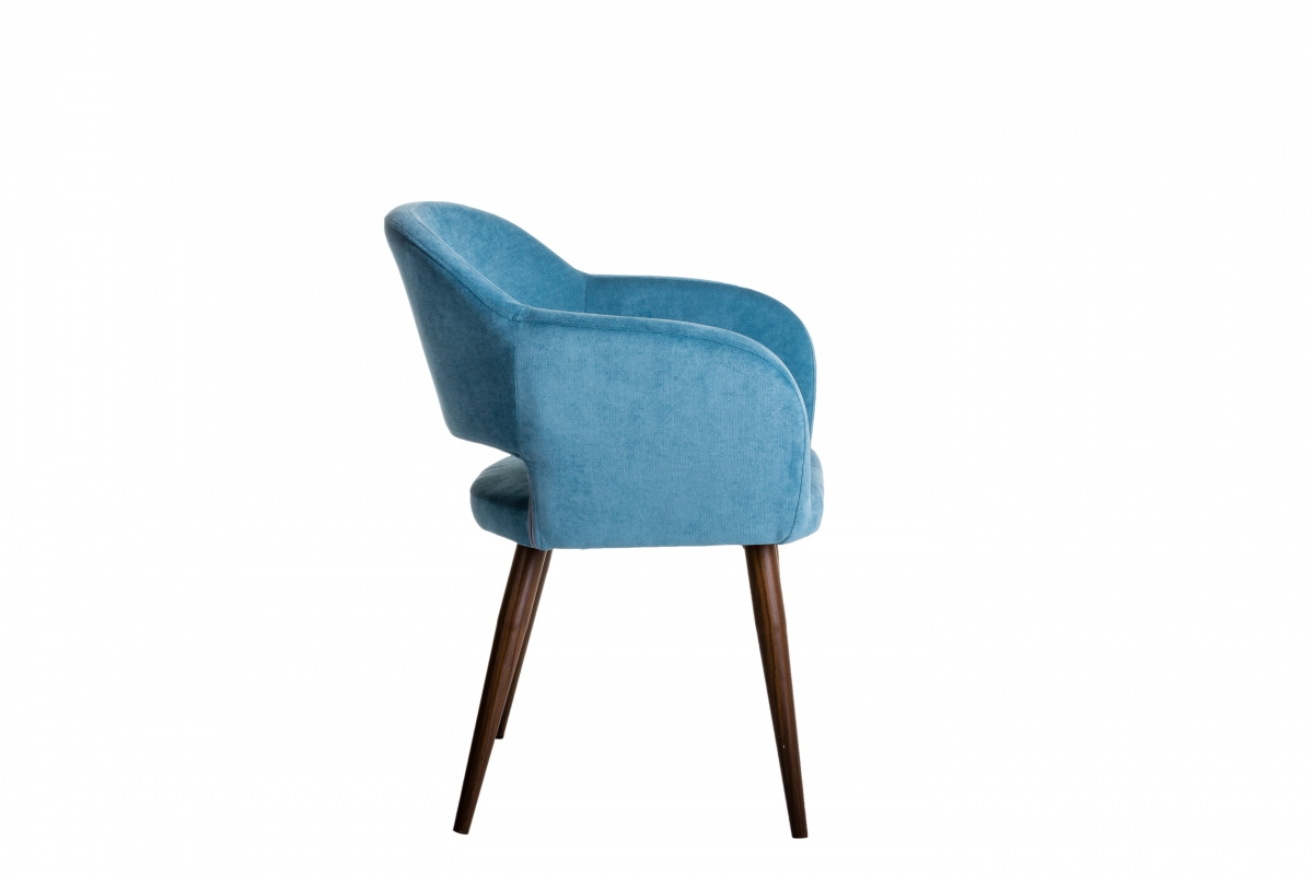 Стул Oscar Блю/Темный Орех