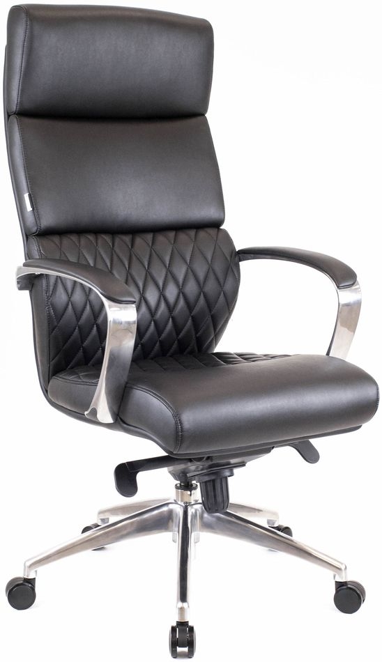 Кресло для руководителя Everprof President Экожа Черный