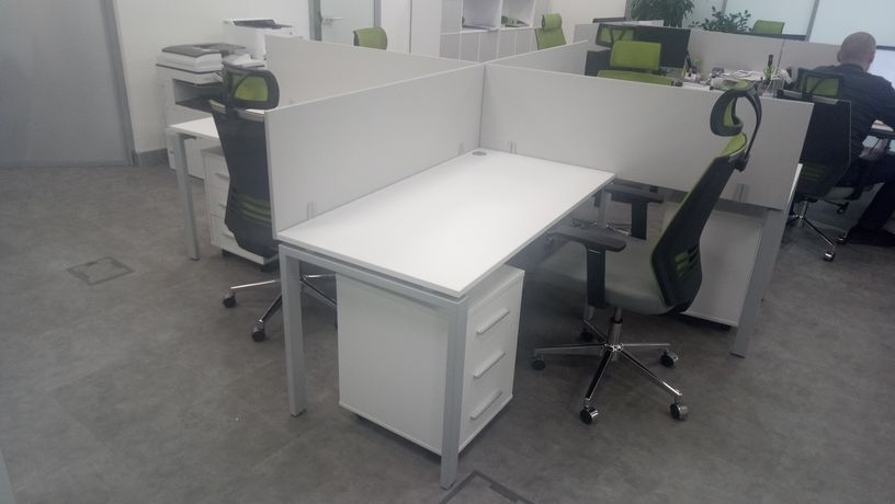 П-образный металлический каркас с траверсами Deka 7.07.14 К Серый