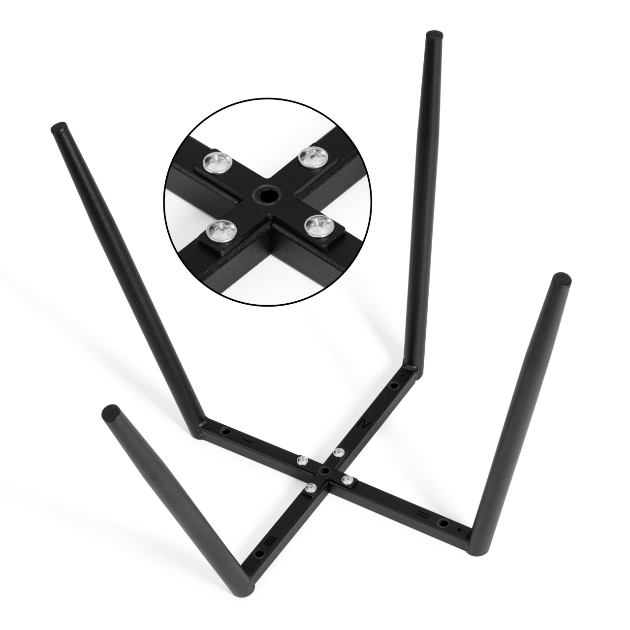 Стул обеденный La Rousse NEW, ткань рогожка, коричневый/черный, 3М7-147, 45x55x93 см