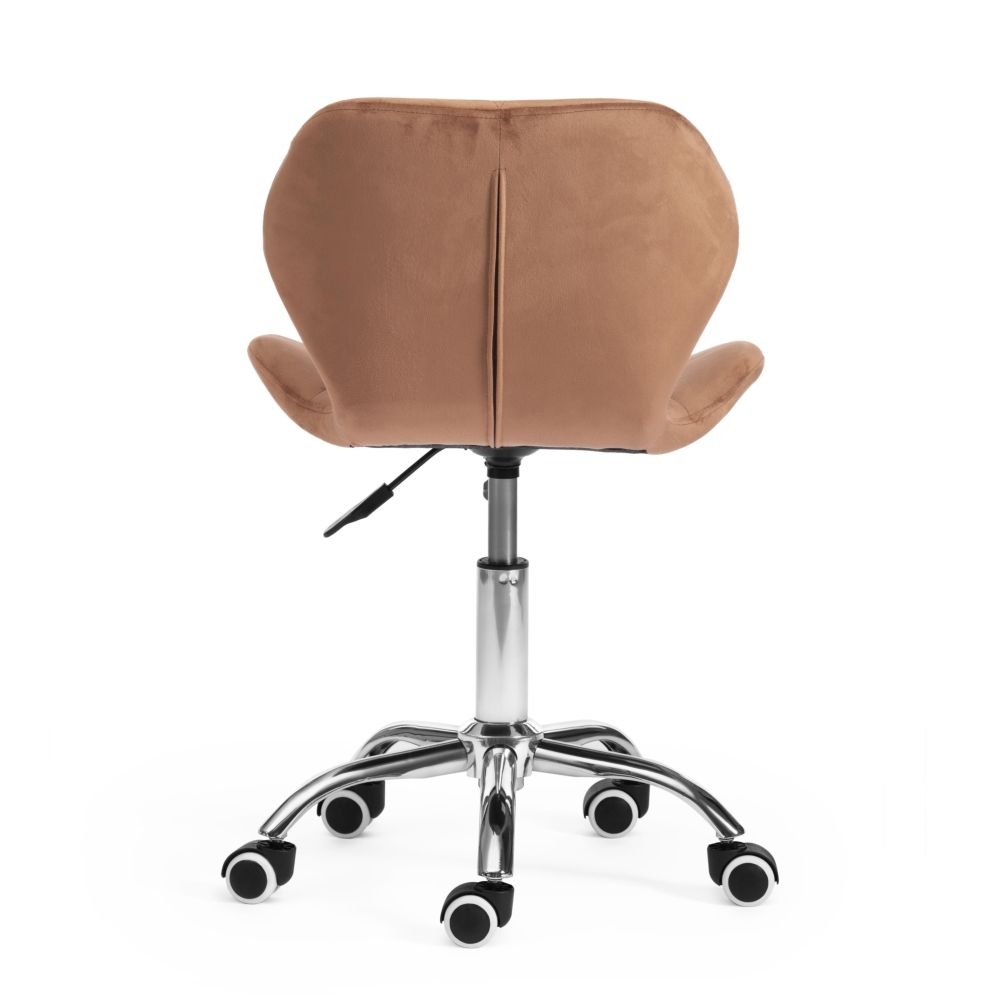 Офисное кресло Recaro (mod.007) / 1 шт. в упаковке металл, вельвет, 45x74+10см, коричневый (HLR11)