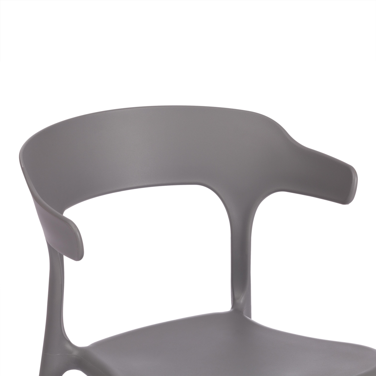 Стул TON (mod. PC33) пластик, 49 x 52 x 74 см, Dark-grey (темно-cерый) 15537