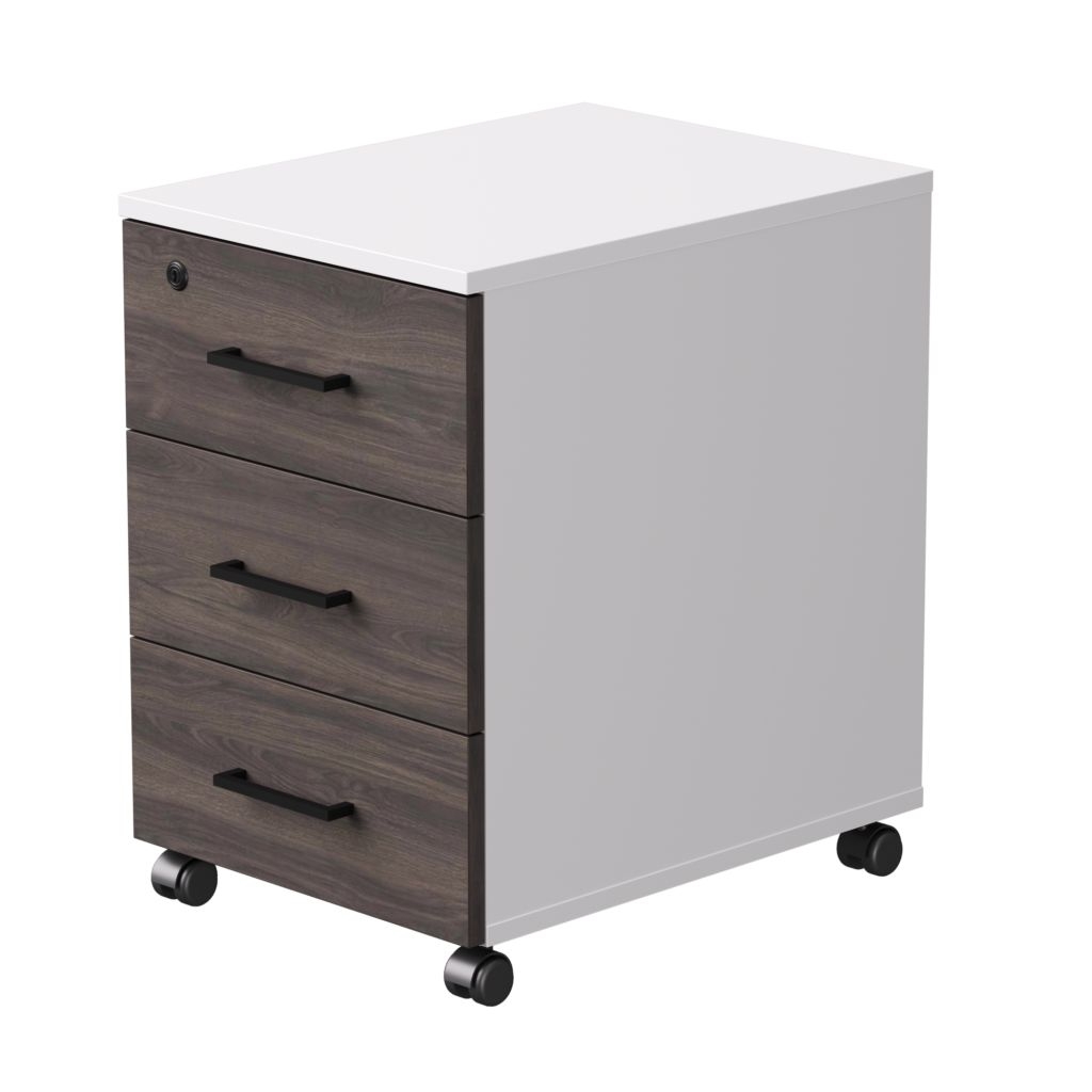 Тумба мобильная Everprof EVO 254Т001 Дуб Пасадена Белый