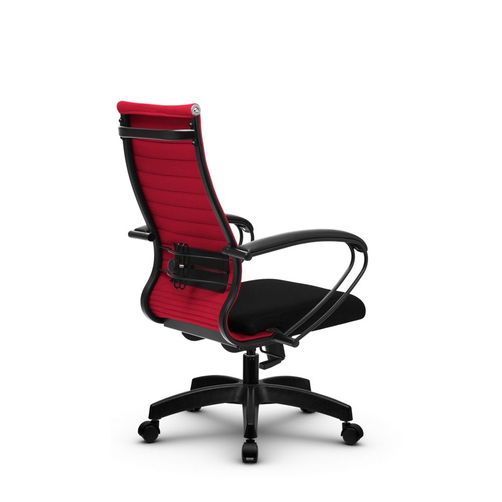 Офисное кресло МЕТТА Комплект 19, Основание 17831 Красный Black