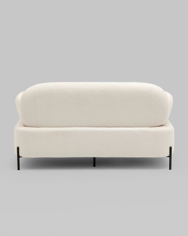 Диван Кэнди ткань букле белый