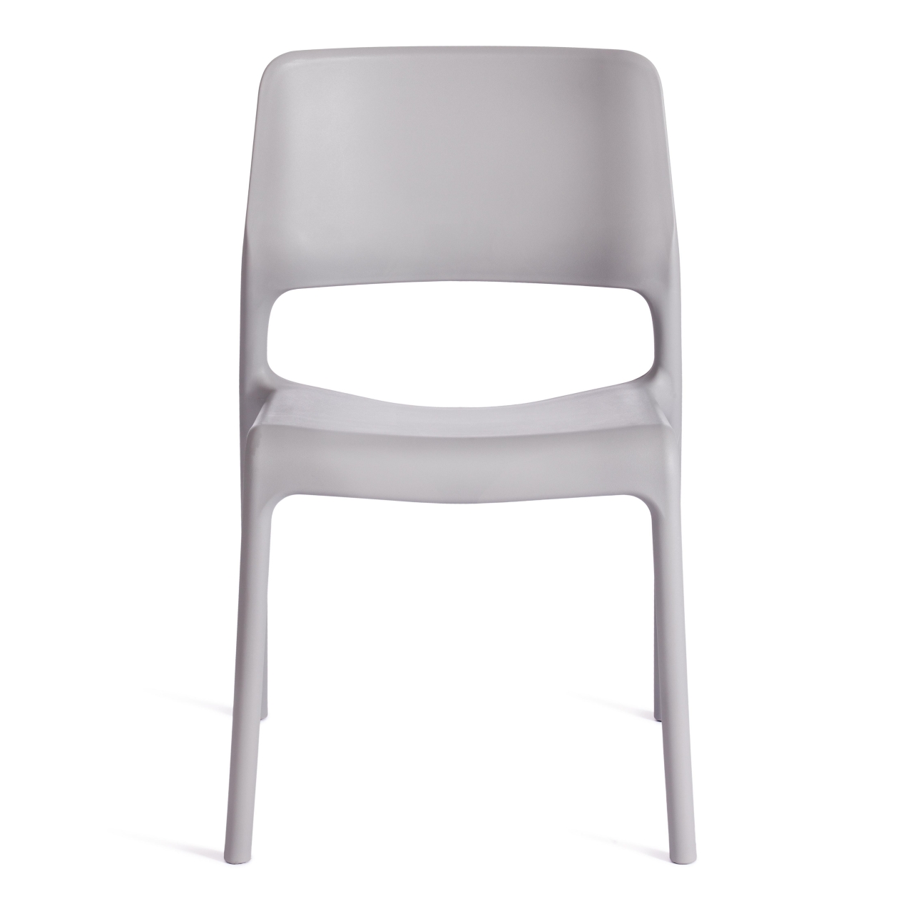 Стул FURDI (mod. 53) пластик, 48 х 55.5 х 77.5 см, Grey (Cерый)